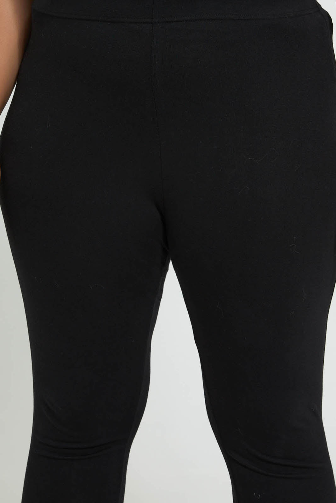 Black Legging With Side Detail