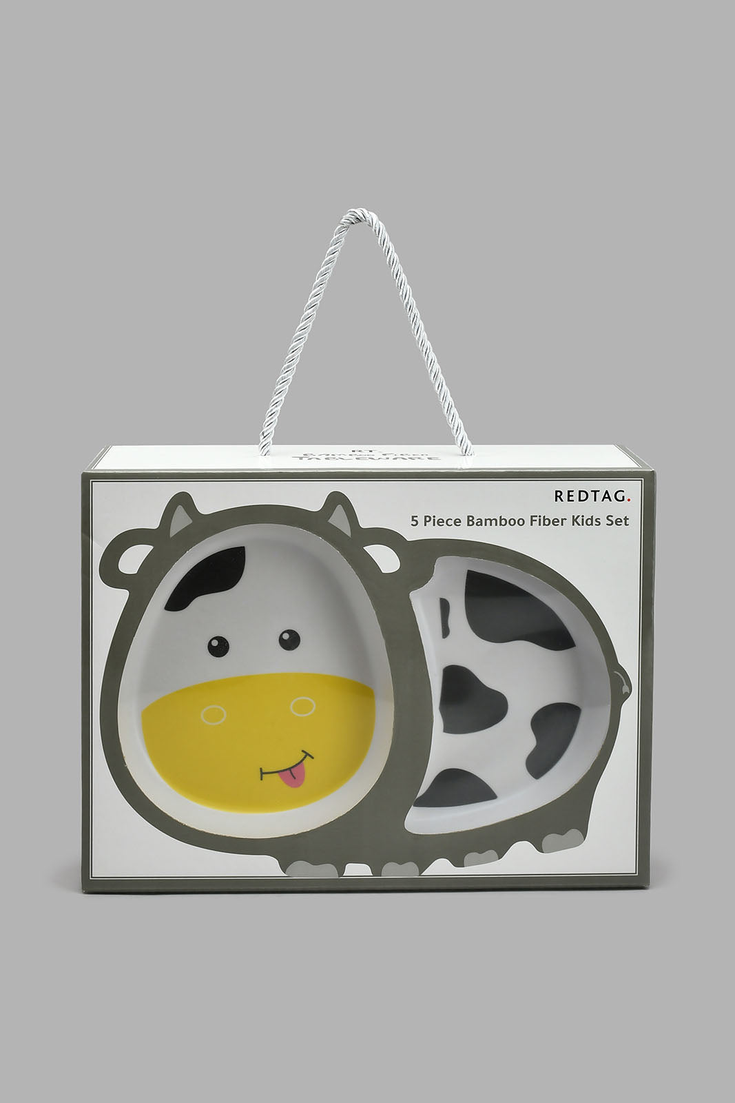 Redtag-Assorted-Character-Breakfast-Set-(5-Piece)-Breakfast-Sets-Home-Dining-