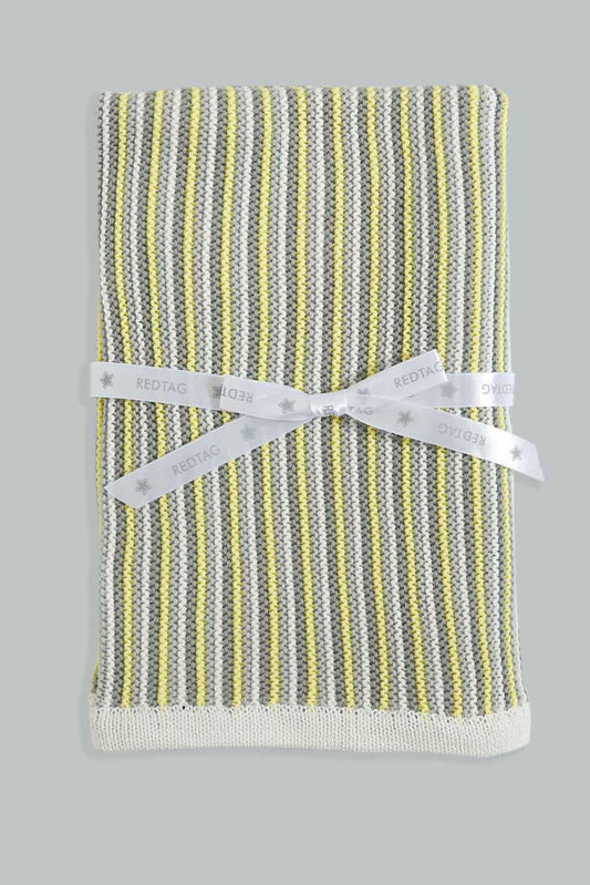 Redtag-Grey-Sweater-Blanket-Colour:Grey,-Filter:Baby-(0-to-12-Mths),-NBF-Blankets,-New-In,-New-In-NBF,-Non-Sale,-Section:Kidswear,-W21B-Baby-0 to 12 Months