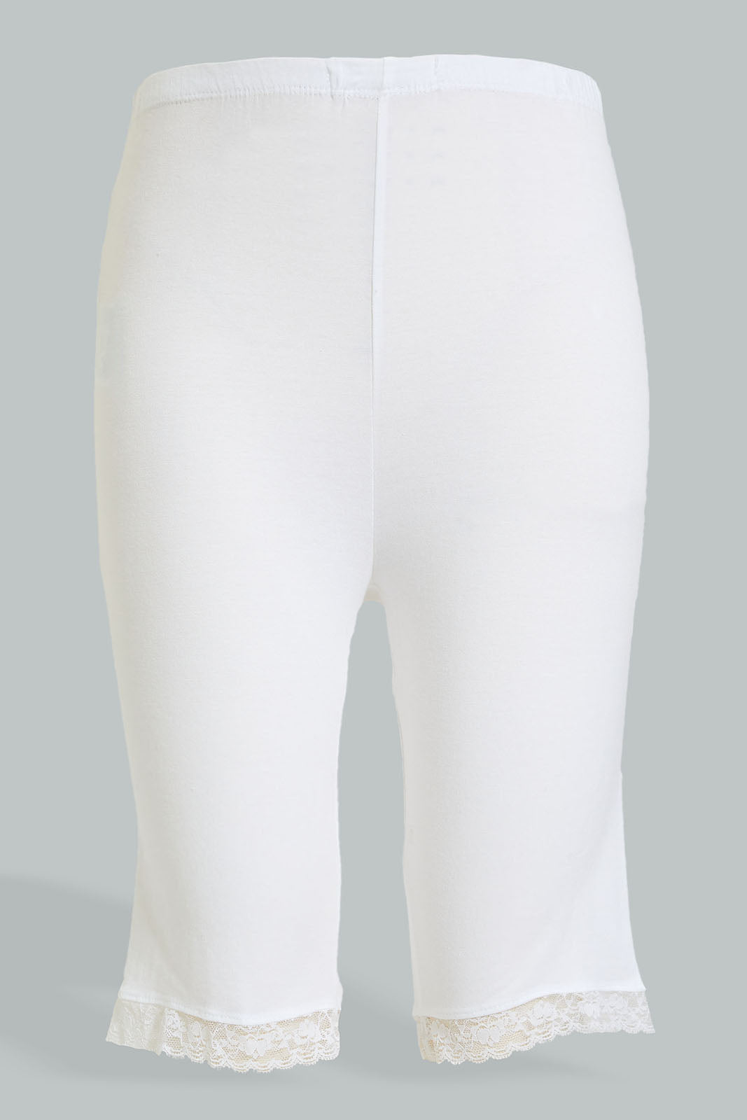 Redtag-White-Knit-Short-Colour:White,-Filter:Women's-Clothing,-New-In,-New-In-Women,-Non-Sale,-Section:Women,-W21B,-Women-Briefs-Women's-