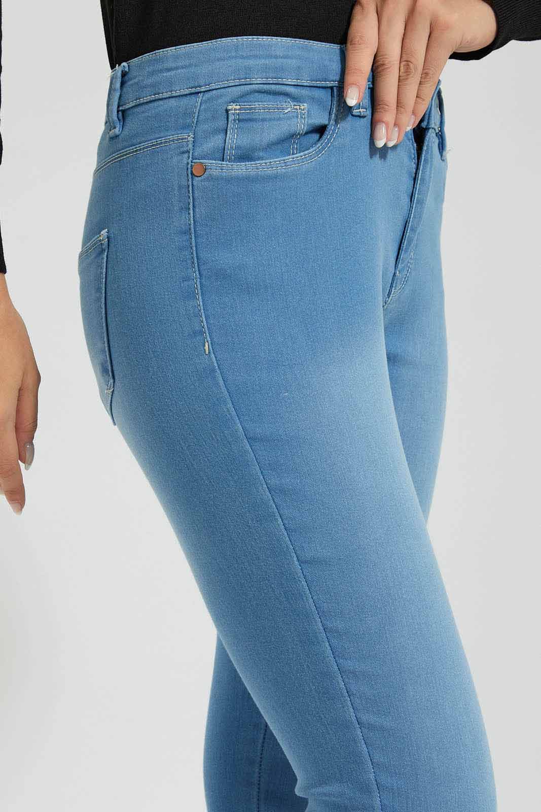 Redtag-Blue-Skinny-Mid-Waist--Jean-Colour:Blue,-Filter:Women's-Clothing,-New-In,-New-In-Women,-Non-Sale,-Section:Women,-TBL,-W21B,-Women-Jeans-Women's-