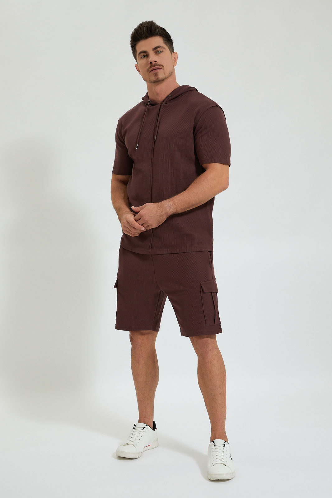 Redtag-Burgundy-Loungewear-Top-Colour:Burgundy,-Filter:Men's-Clothing,-Men-Sweatshirts,-New-In,-New-In-Men,-Non-Sale,-Section:Men,-W21B--