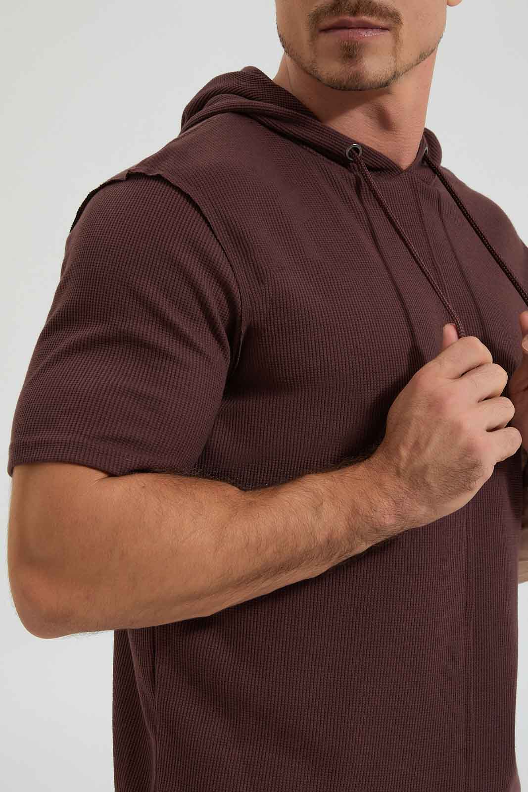 Redtag-Burgundy-Loungewear-Top-Colour:Burgundy,-Filter:Men's-Clothing,-Men-Sweatshirts,-New-In,-New-In-Men,-Non-Sale,-Section:Men,-W21B--