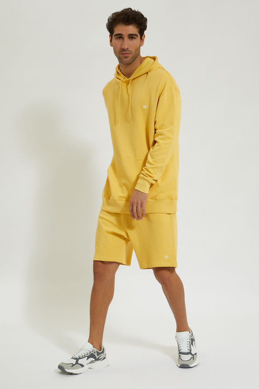 Redtag-Mustard-Loungewear-Shorts-Colour:Mustard,-Filter:Men's-Clothing,-Men-Shorts,-New-In,-New-In-Men,-Non-Sale,-Section:Men,-W21B-Men's-