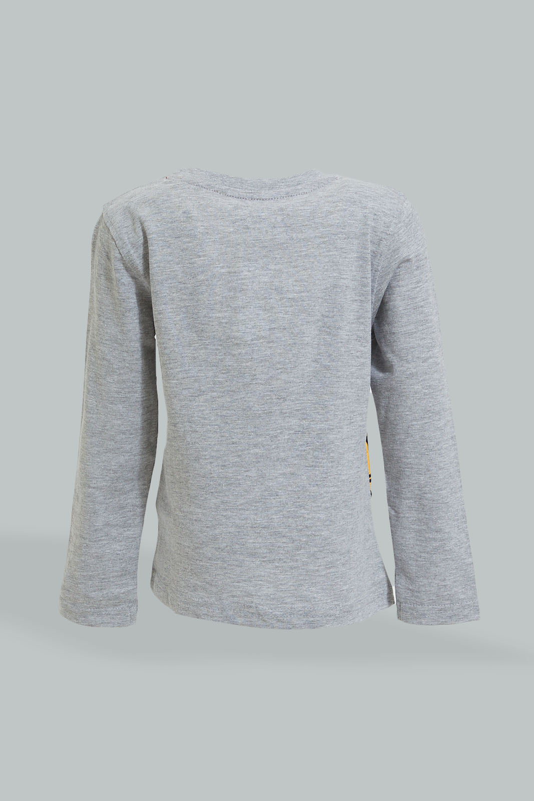 Grey Mickey Mouse Print T-Shirt