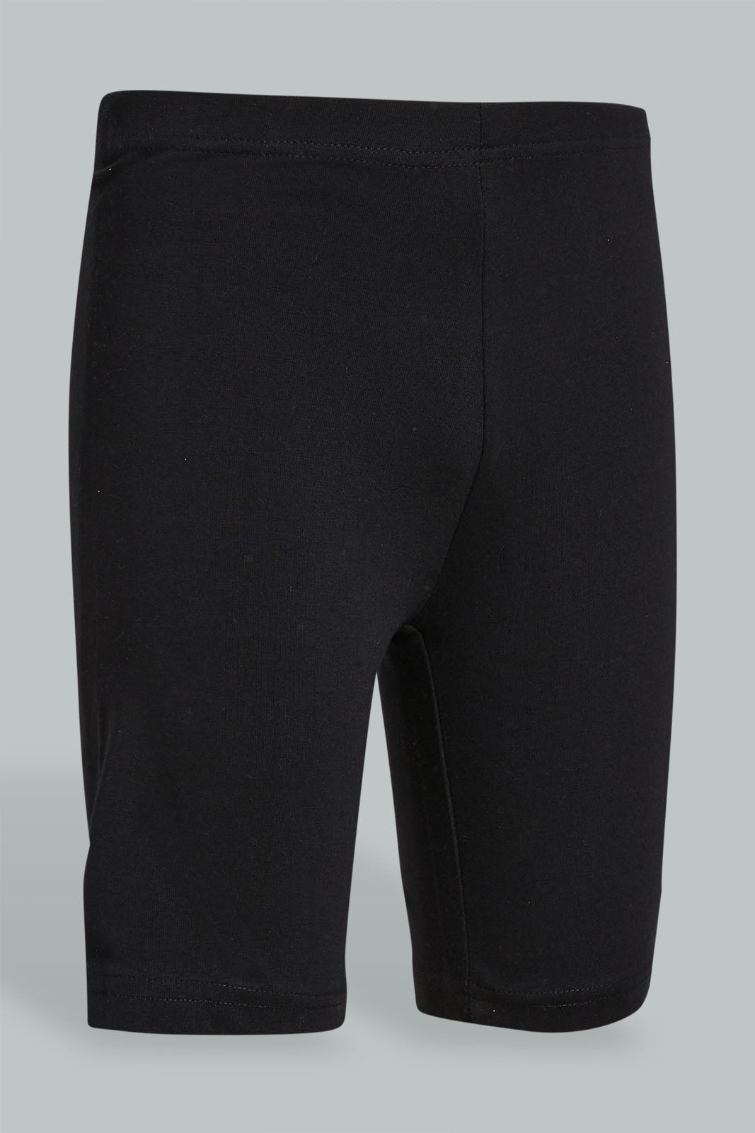 Redtag-Black/White-2Pcs-Pack-Cycling-Leggings-Leggings-Senior-Girls-9 to 14 Years