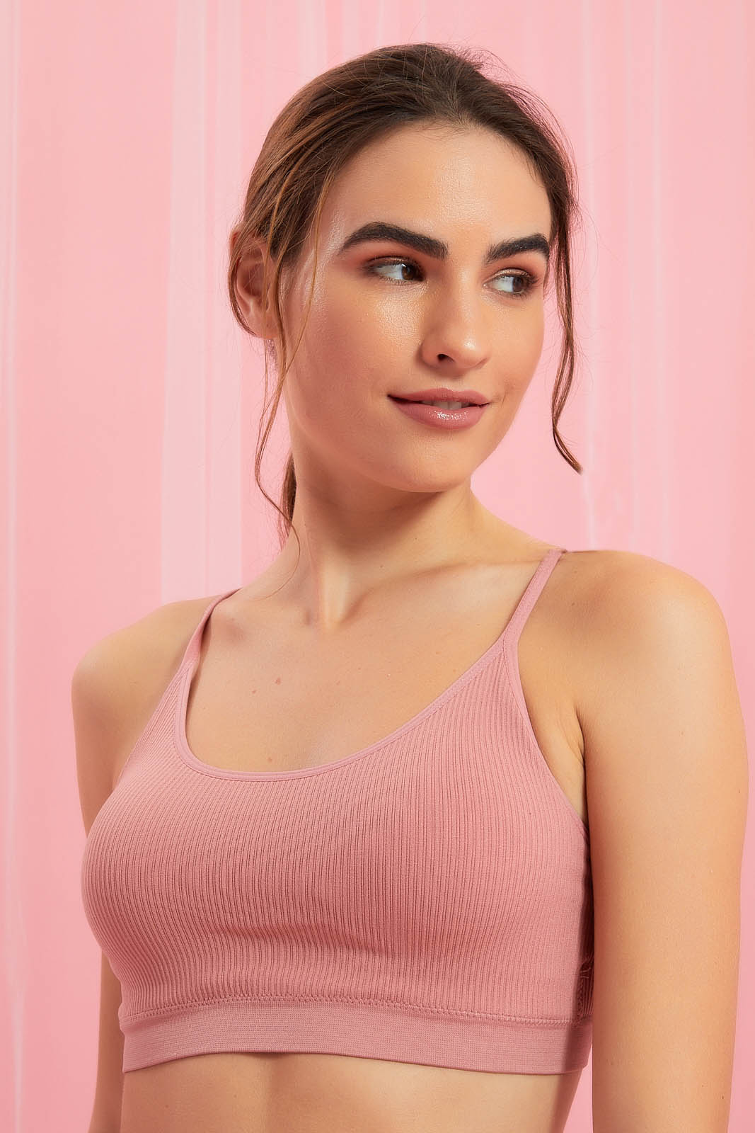 Redtag-Brown/Olive/Ivory-Padded-Comfort-Bra-(3-Pack)-Colour:Assorted,-Filter:Women's-Clothing,-New-In,-New-In-Women,-Non-Sale,-Section:Women,-W21B,-Women-Bras-Women's-