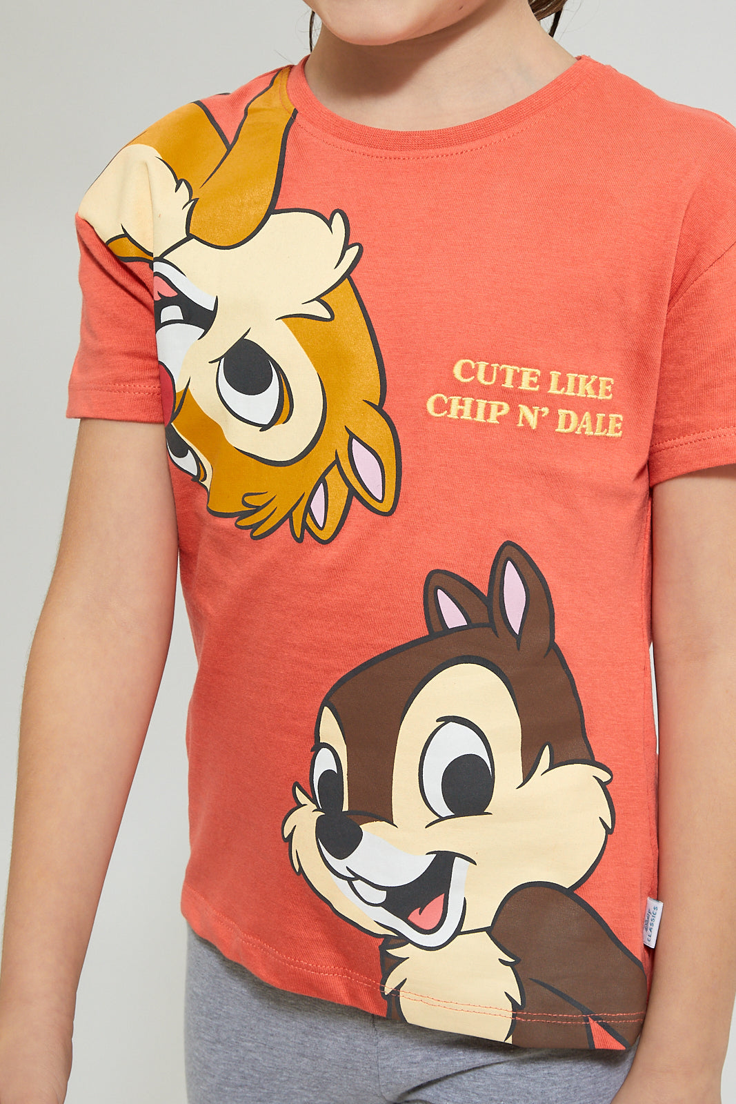 Peach Chip & Dale T-Shirt