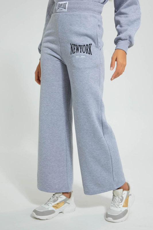 Redtag-Grey-Wide-Leg-Placement-Print-Active-Pant-Colour:Grey,-Filter:Women's-Clothing,-New-In,-New-In-Women,-Non-Sale,-Section:Women,-W21B,-Women-Joggers-Women's-