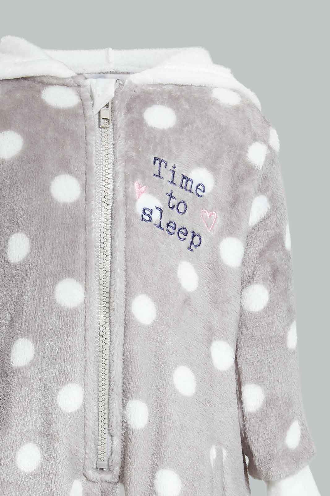 Redtag-Ing-Printed-Sheep-Onesie-Pyjama-Sets-Infant-Girls-3 to 24 Months