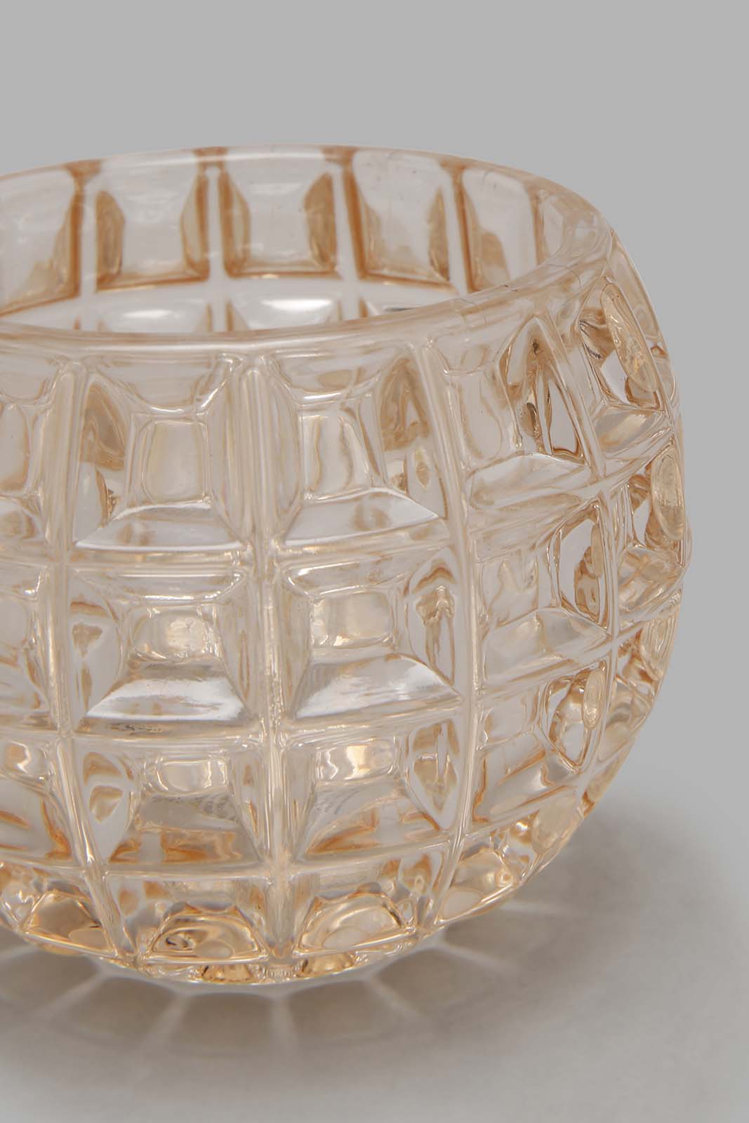 Redtag-Brown-Glass-Candle-Holder-Colour:Brown,-Filter:Home-Decor,-HMW-HOM-Candle-Stand,-HOM-PAST-MODERN-1/12,-New-In,-New-In-HMW-HOM,-Non-Sale,-Section:Homewares,-W21B-Home-Decor-