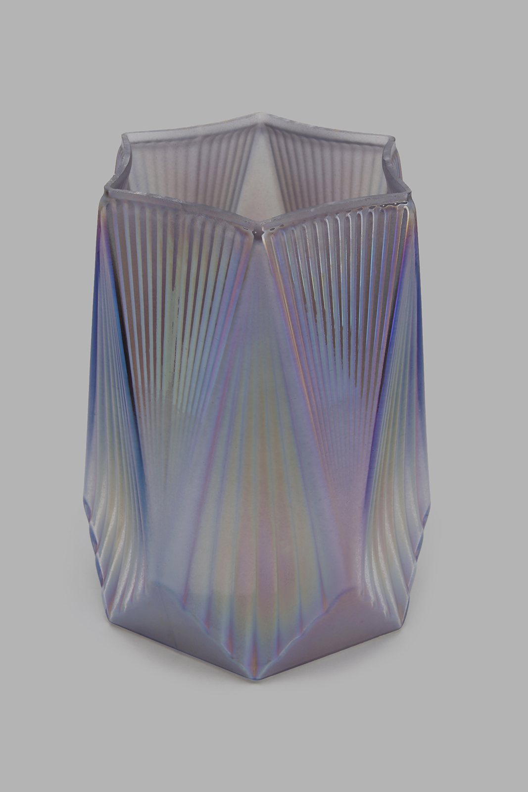 Redtag-Lustre-Multicolour-Glass-Candle-Holder-Small-Colour:Purple,-Filter:Home-Decor,-HMW-HOM-Candle-Stand,-HOM-HOME-SPUN-2,-New-In,-New-In-HMW-HOM,-Non-Sale,-Section:Homewares,-W21B-Home-Decor-