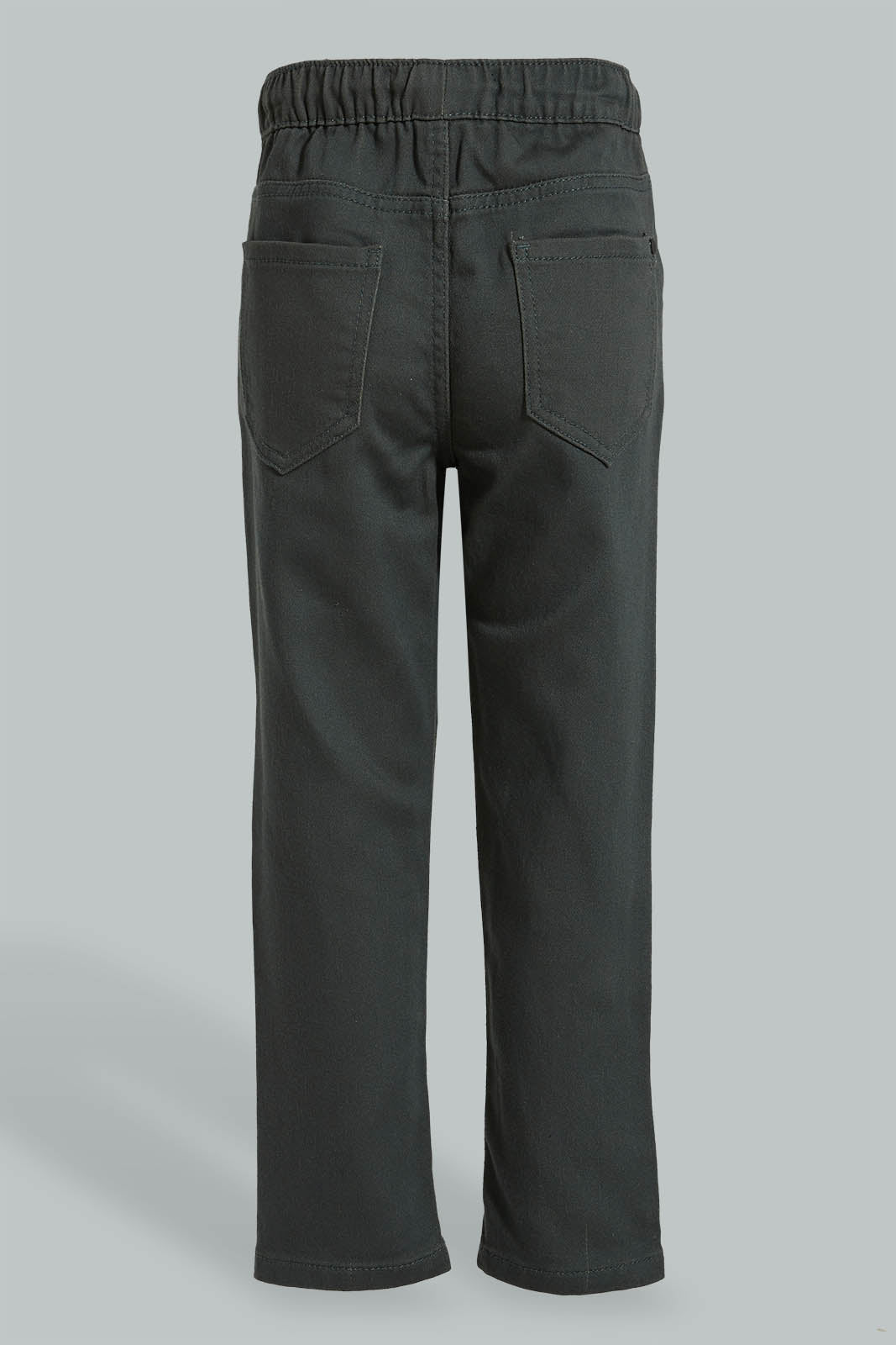 Redtag-Olive-Elasticated-Knit-Denim-Jean-Jeans-Slim-Fit-Boys-2 to 8 Years