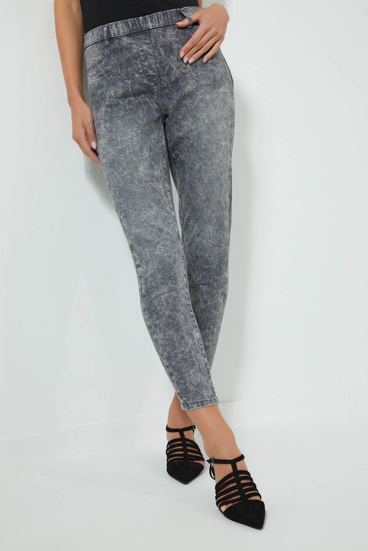 Redtag-Grey-Acid-Wash-Skinny-Jegging-Jeggings-Women's-