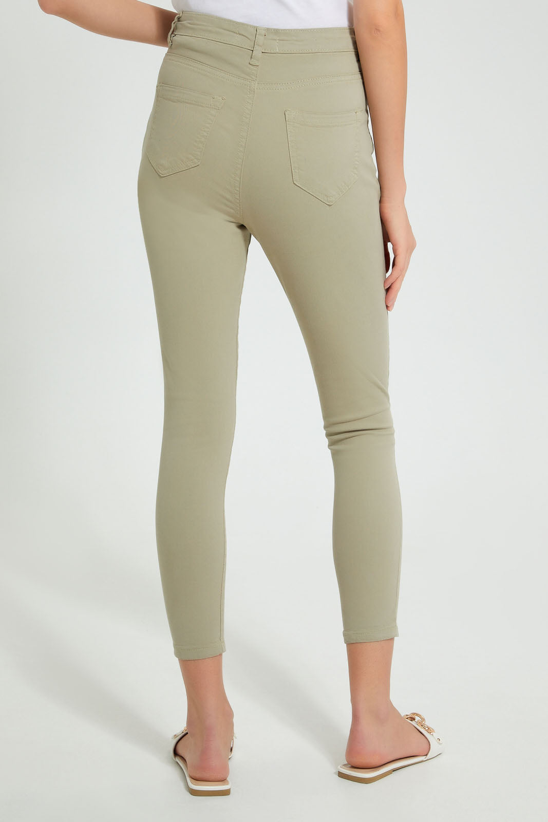 Redtag-Olive-5-Pkt-Coloured-Skinny-Jeans-Jeans-Skinny-Fit-Women's-