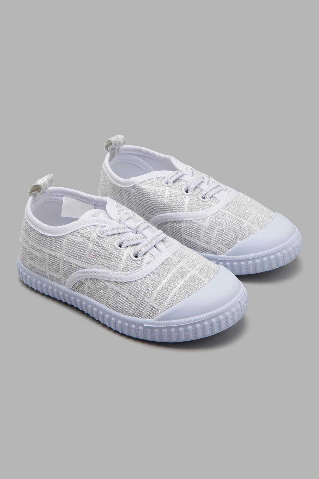 Redtag-White-Pump-Pumps-Infant-Girls-1 to 3 Years
