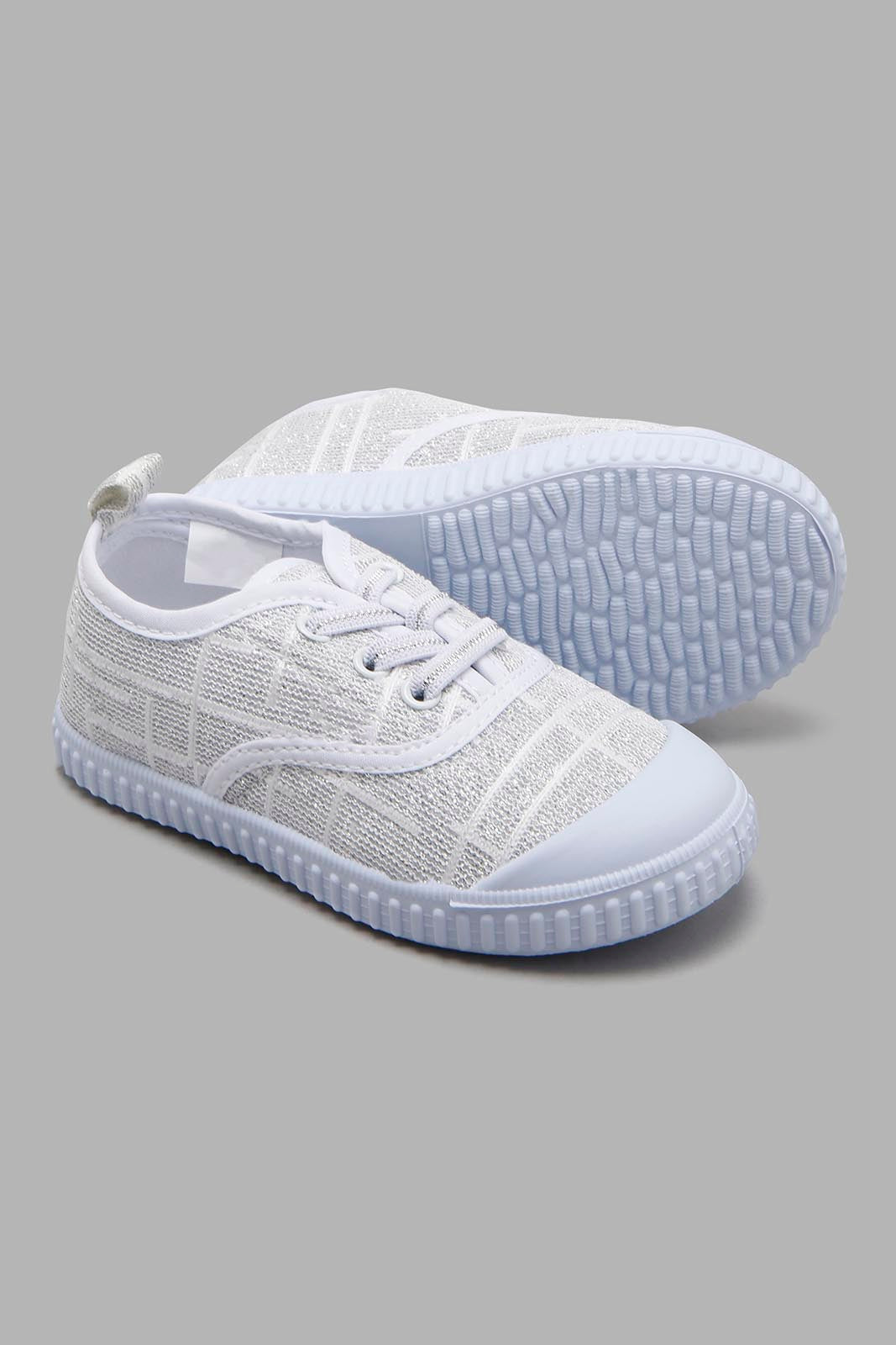 Redtag-White-Pump-Pumps-Infant-Girls-1 to 3 Years