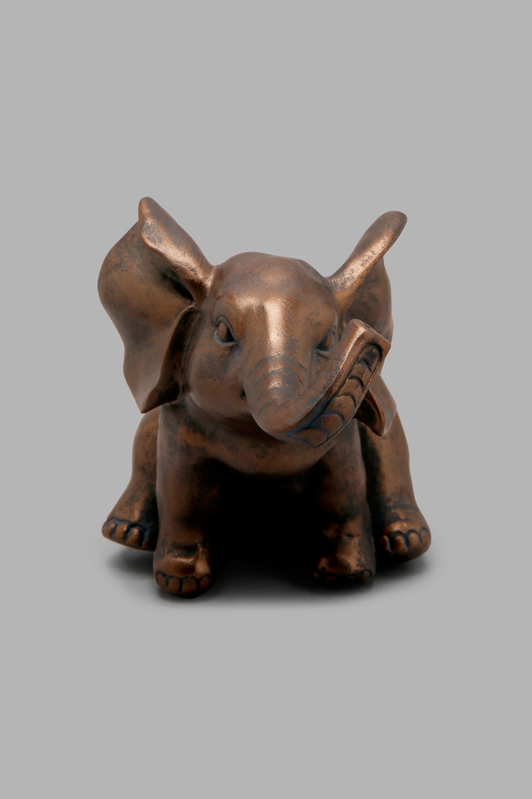 Redtag-Gold-Decorative-Elephant-Artefact-Home-Decor-