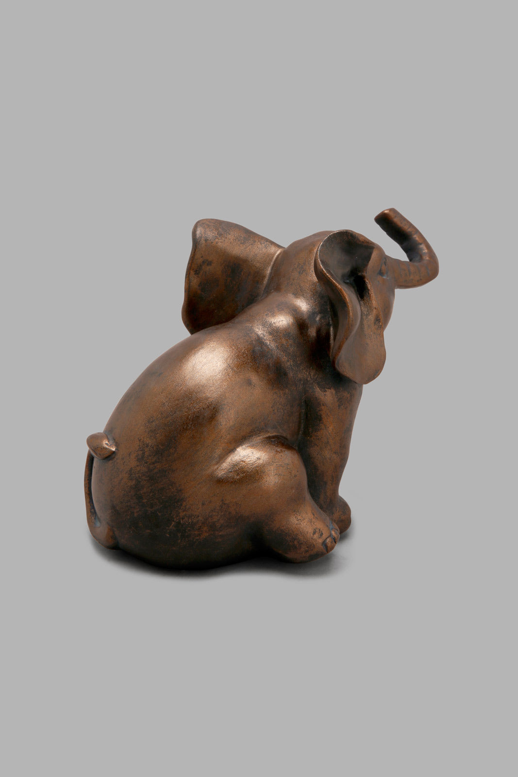 Redtag-Gold-Decorative-Elephant-Artefact-Home-Decor-