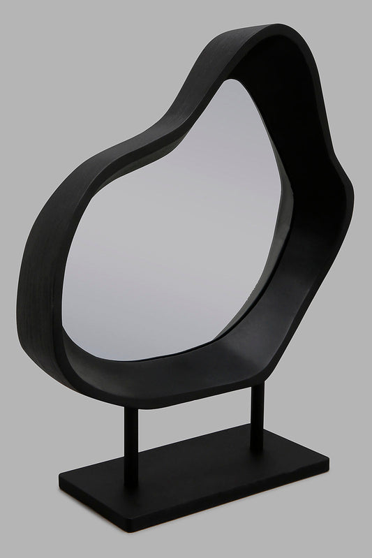 Redtag-Black-Decorative-Mirror-Colour:Black,-Filter:Home-Decor,-HMW-HOM-Artefact,-HOM-PHANTASMAGORIA-2,-New-In,-New-In-HMW-HOM,-Non-Sale,-Section:Homewares,-W21B-Home-Decor-0