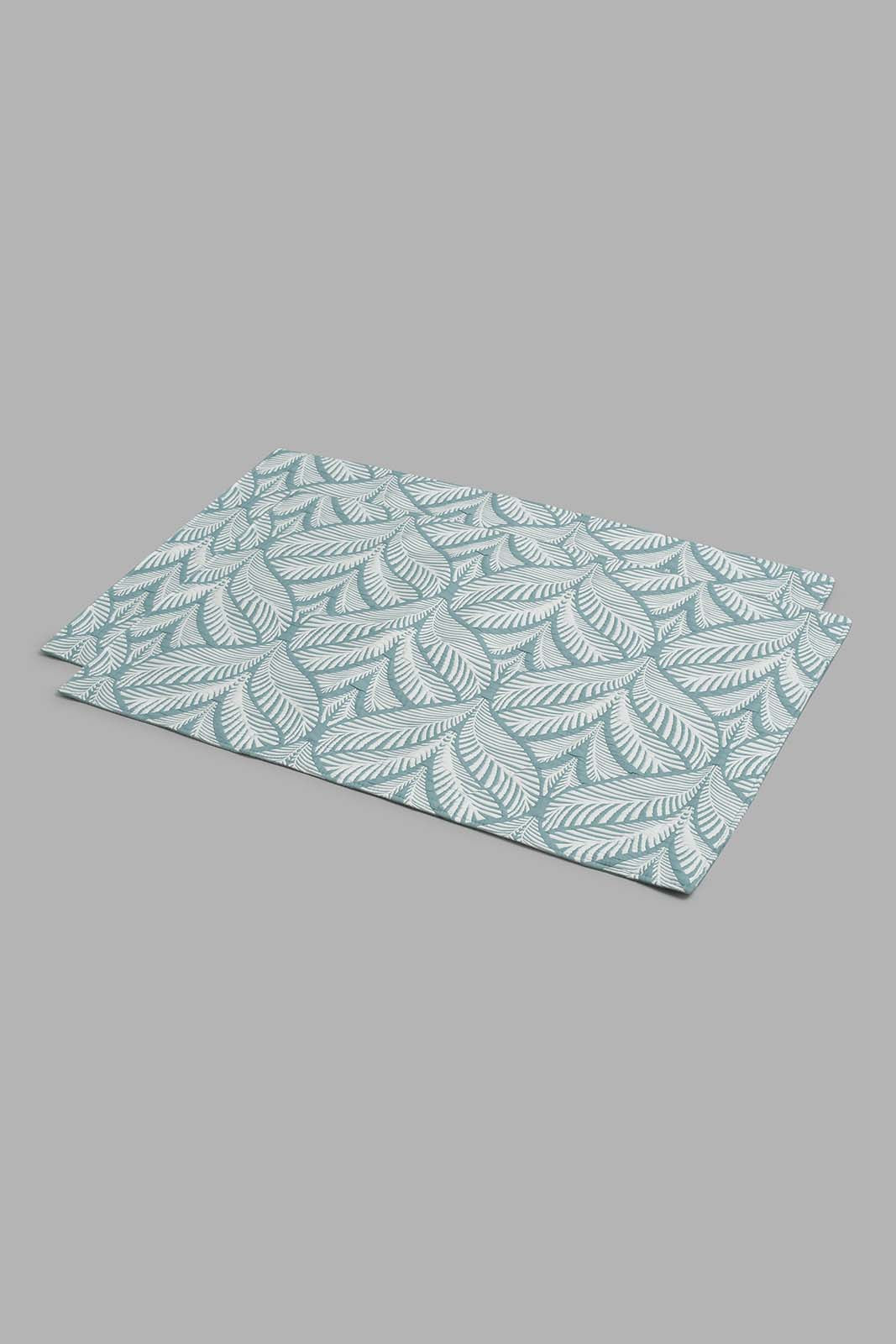 Redtag-Teal-Leaf-3-Piece-Bedspread-Set-
(Double-Size)-BED-PHANTASMAGORIA-2,-Colour:Teal,-Filter:Home-Bedroom,-HMW-BED-Bedspreads,-New-In,-New-In-HMW-BED,-Non-Sale,-Section:Homewares,-W21B-Home-Bedroom-