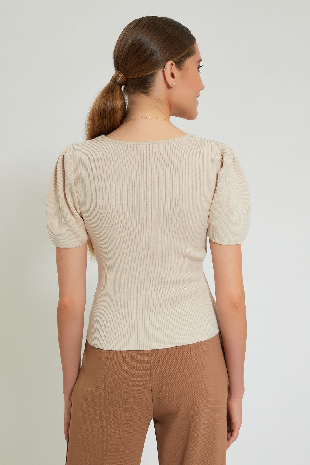 Redtag-Assorted-Short-Sleeve-Knitted-Top-Tops-Women's-
