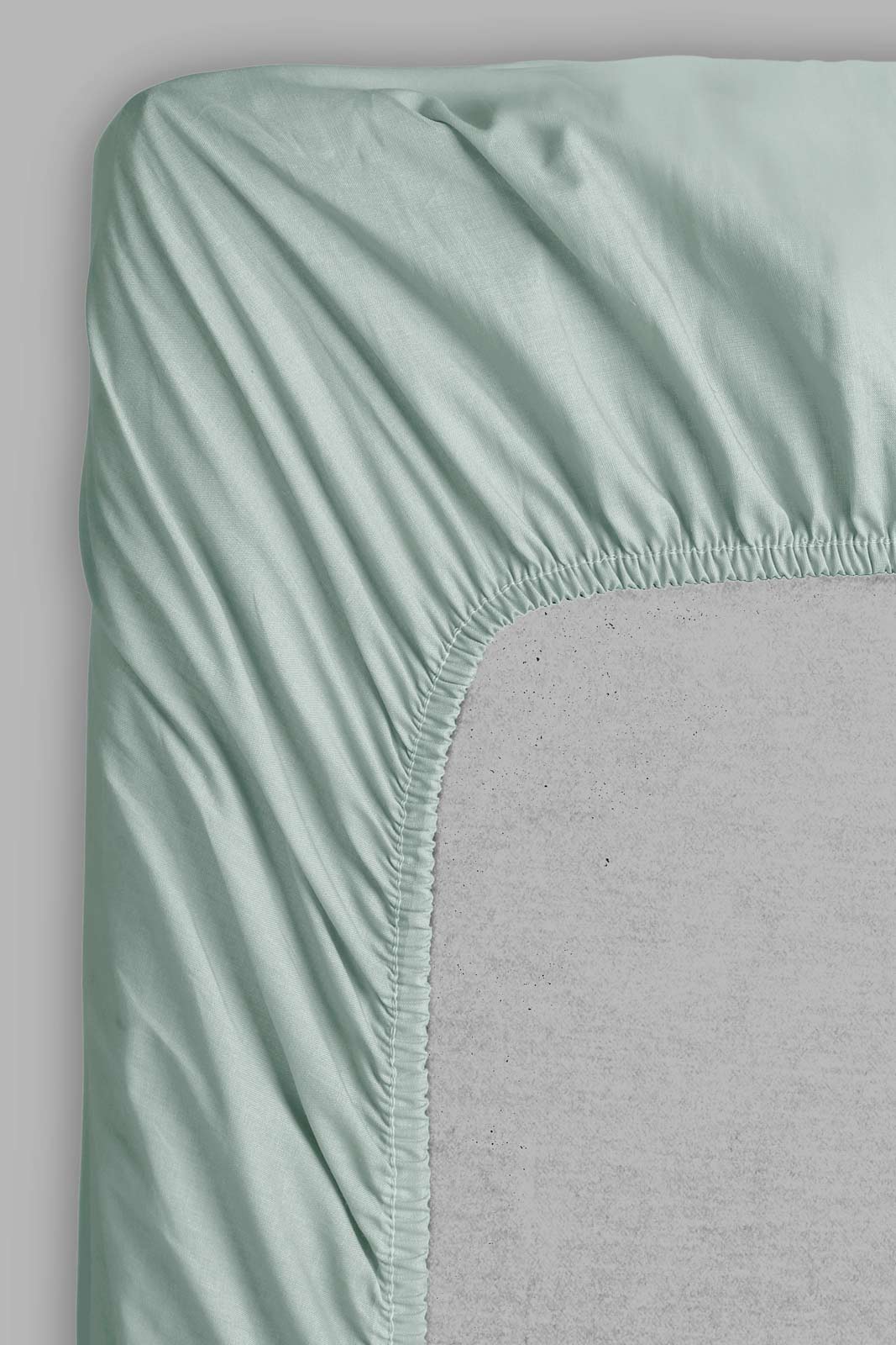 Redtag-Teal-Cotton-Fitted-Sheet-(Double-Size)-Fitted-Sheets-Home-Bedroom-