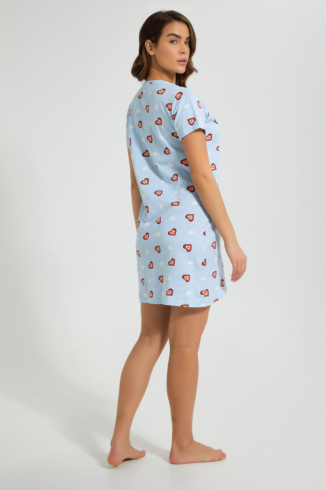 Redtag-Printed-Nightshirt-(2-Pack)-Nightshirts-Women's-
