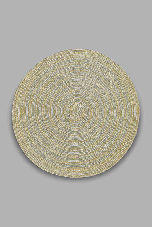 Redtag-Beige-Round-Placemat-Colour:Beige,-Filter:Home-Dining,-HMW-DIN-Placemats,-New-In,-New-In-HMW-DIN,-Non-Sale,-Section:Homewares,-W21B-Home-Dining-0