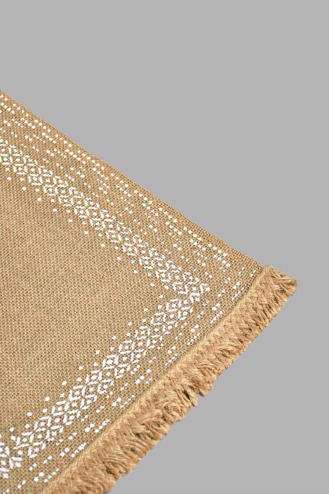 Redtag-Brown-Rectangle-Placemat-Placemats-Home-Dining-