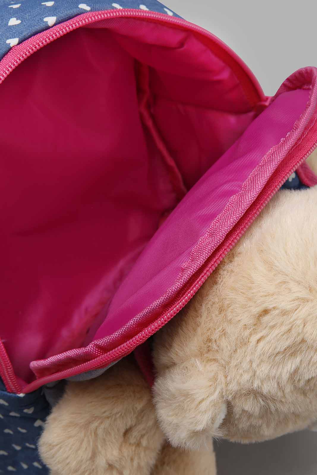 Redtag-Blue-Character-Faux-Fur-Backpack-Backpacks-Girls-
