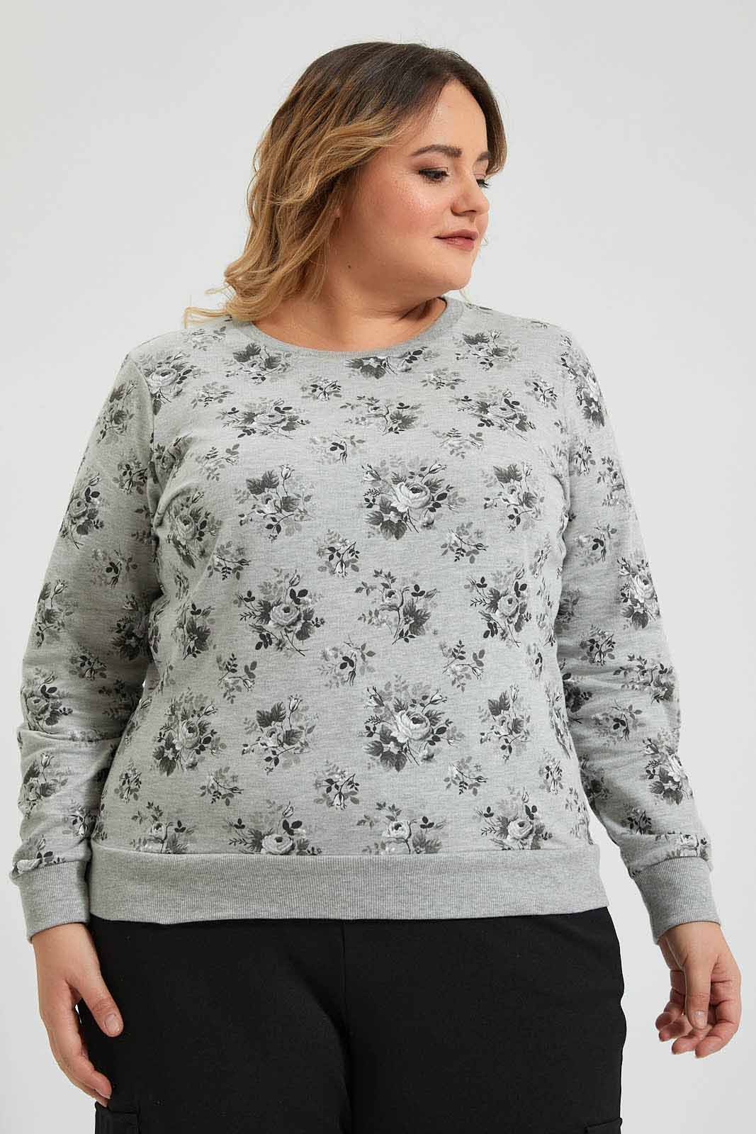 Redtag-Allover-Print-Top-Colour:Grey,-Deals:20%OFF,-Filter:Plus-Size,-LDP-T-Shirts,-New-In,-New-In-LDP,-Non-Sale,-Section:Women,-W21B-Women's-
