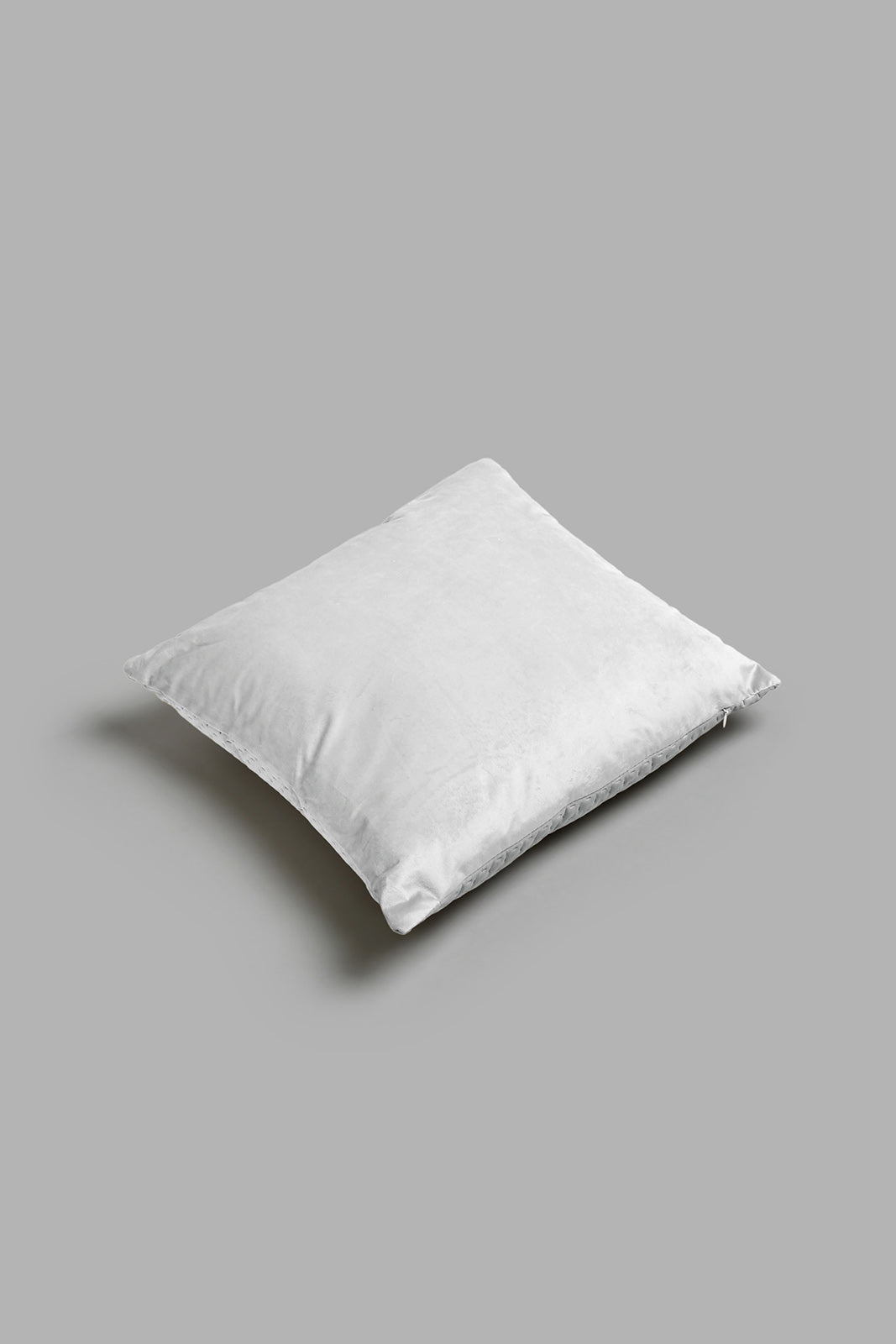 Redtag-Ivory-Velvet-Cushion-Cushions-Home-Bedroom-