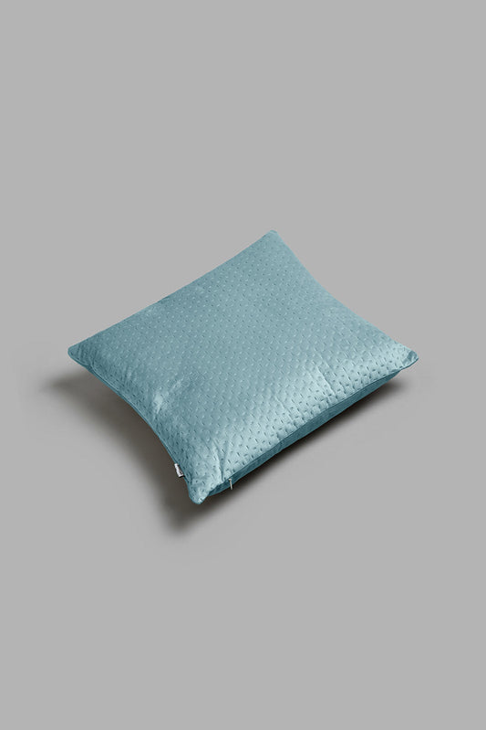 Redtag-Teal-Velvet-Cushion-Cushions-Home-Bedroom-