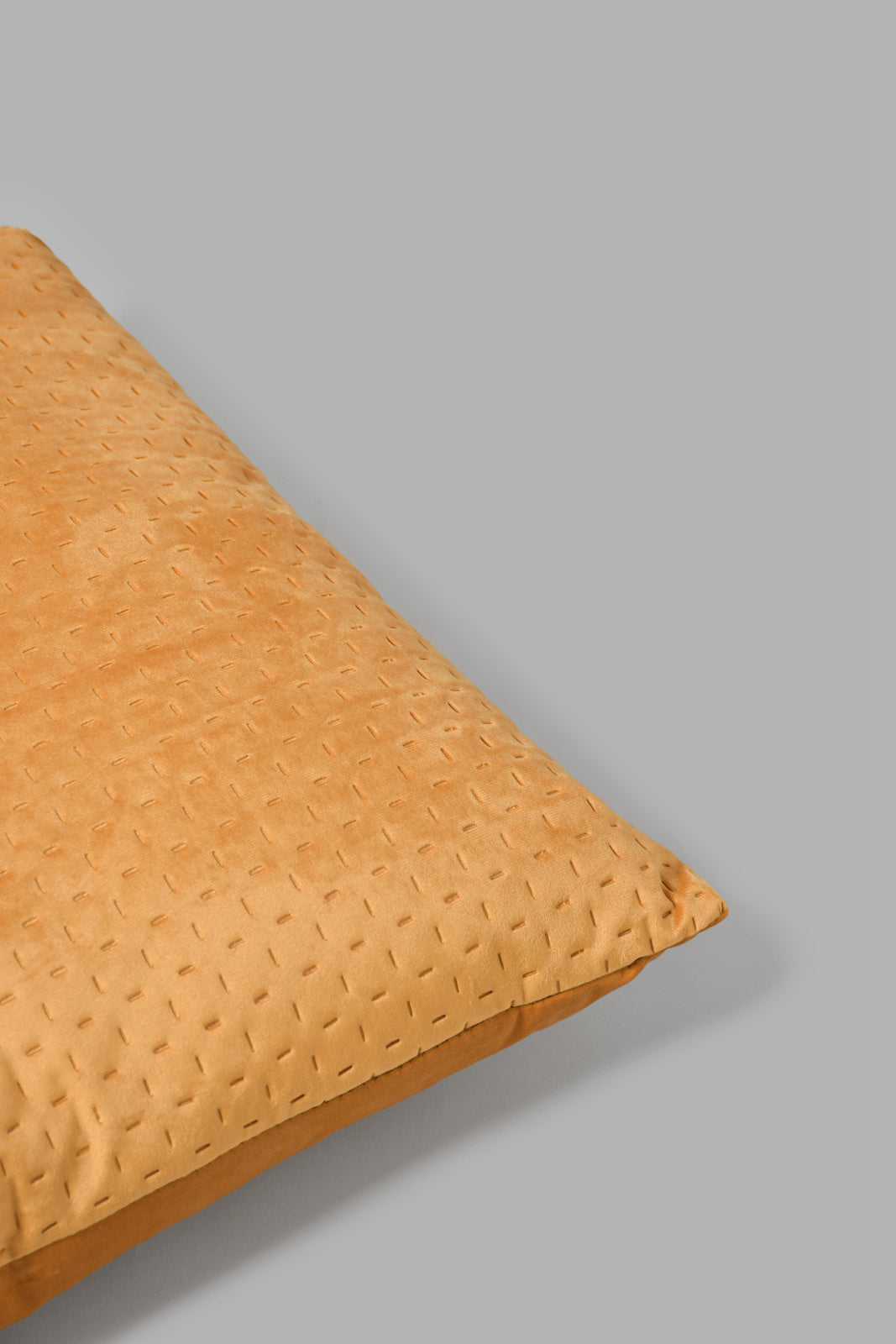 Redtag-Mustard-Velvet-Cushion-Cushions-Home-Bedroom-