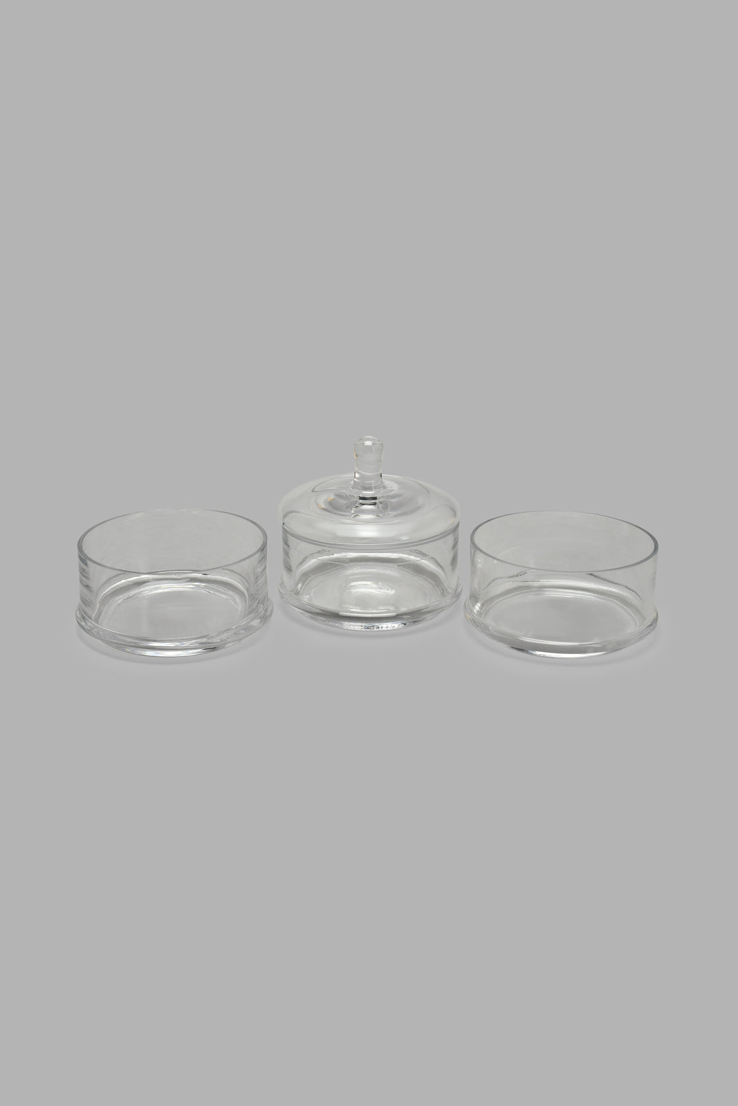 Redtag-Clear-Glass-Partition-Storage-Jar-With-Lid-Canisters-And-Jars-Home-Dining-