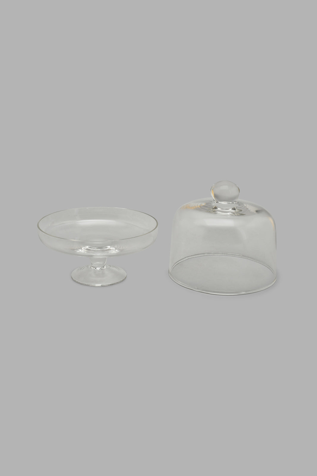 Redtag-Clear-Glass-Cake-Stand-With-Dome-Food-Storage-Home-Dining-