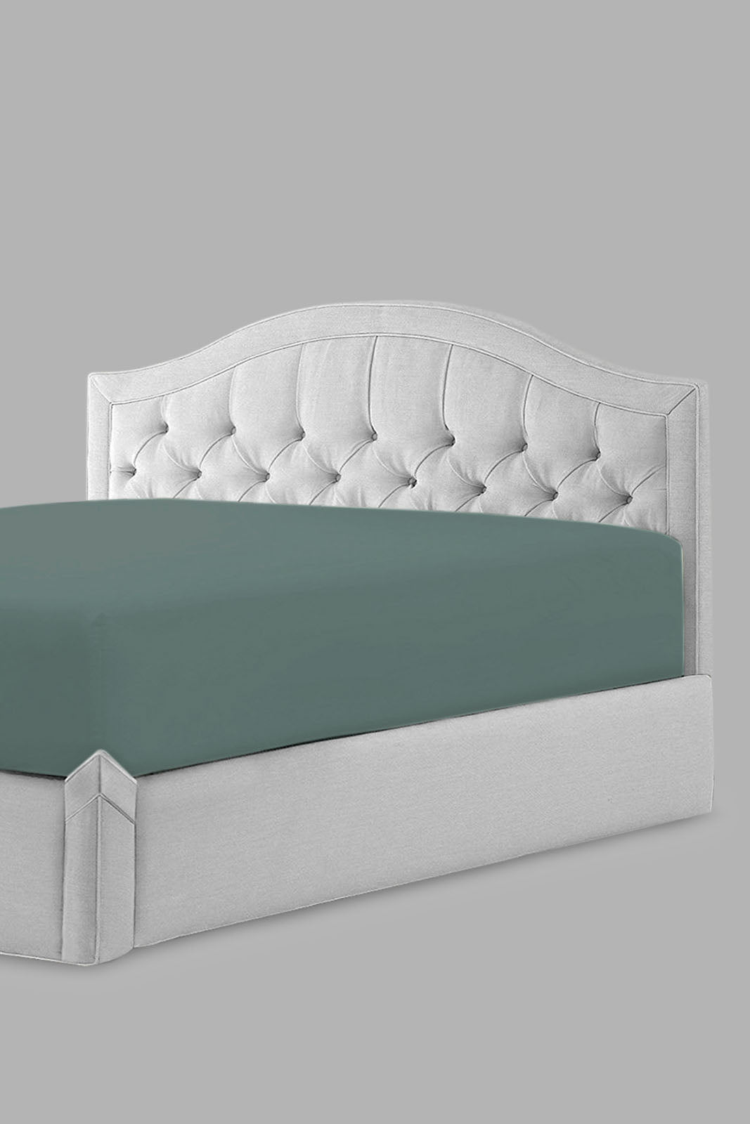 Teal Fitted Sheet (King Size)