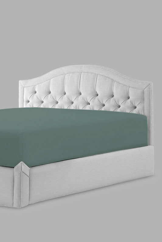 Teal Fitted Sheet (King Size)