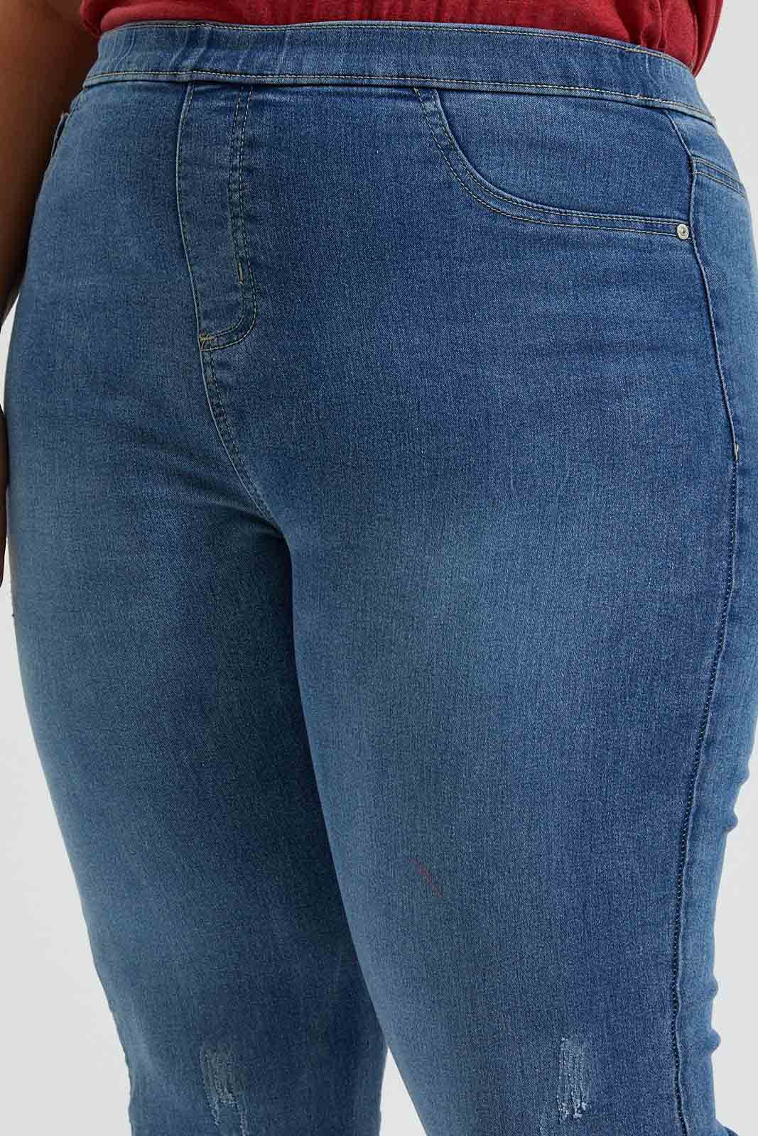 Redtag-Turn-Up-Jean-Colour:Light-Wash,-Deals:20%OFF,-Filter:Plus-Size,-LDP-Jeans,-New-In,-New-In-LDP,-Non-Sale,-Section:Women,-W21B-Women's-