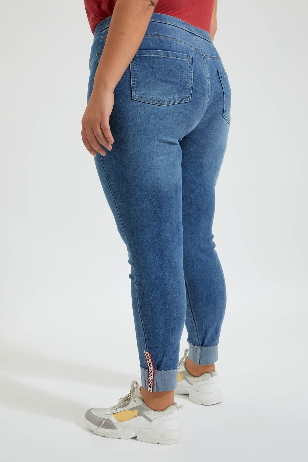 Redtag-Turn-Up-Jean-Colour:Light-Wash,-Deals:20%OFF,-Filter:Plus-Size,-LDP-Jeans,-New-In,-New-In-LDP,-Non-Sale,-Section:Women,-W21B-Women's-