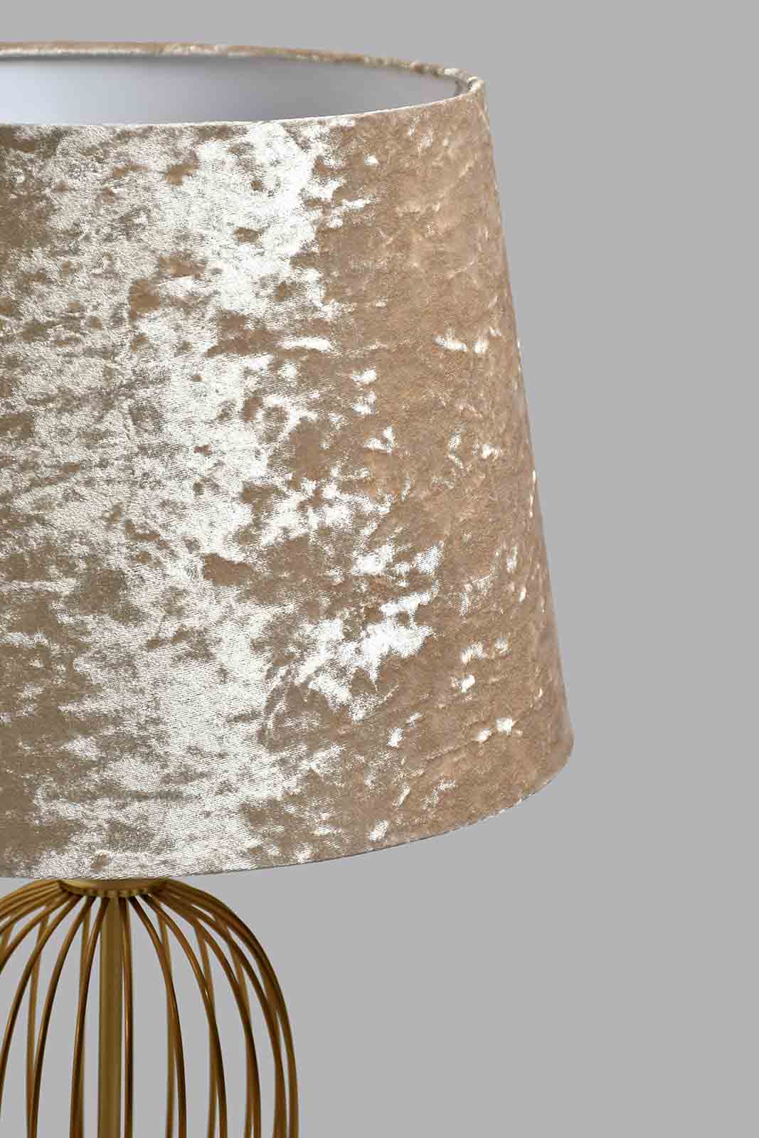 Redtag-Gold-Dome-Shape-Metal-Table-Lamp-Table-Lamps-Home-Decor-