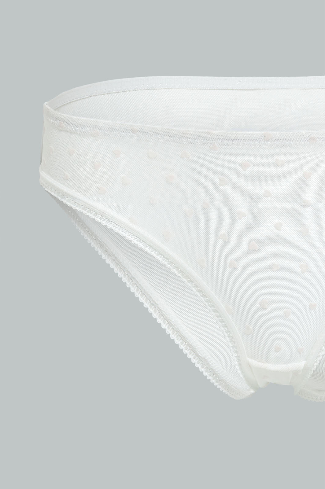 Redtag-Ivory/Dusty-Pink-Flock-Printed-Brazilian-Brief-(2-Pack)-Briefs-Brazilian-Women's-