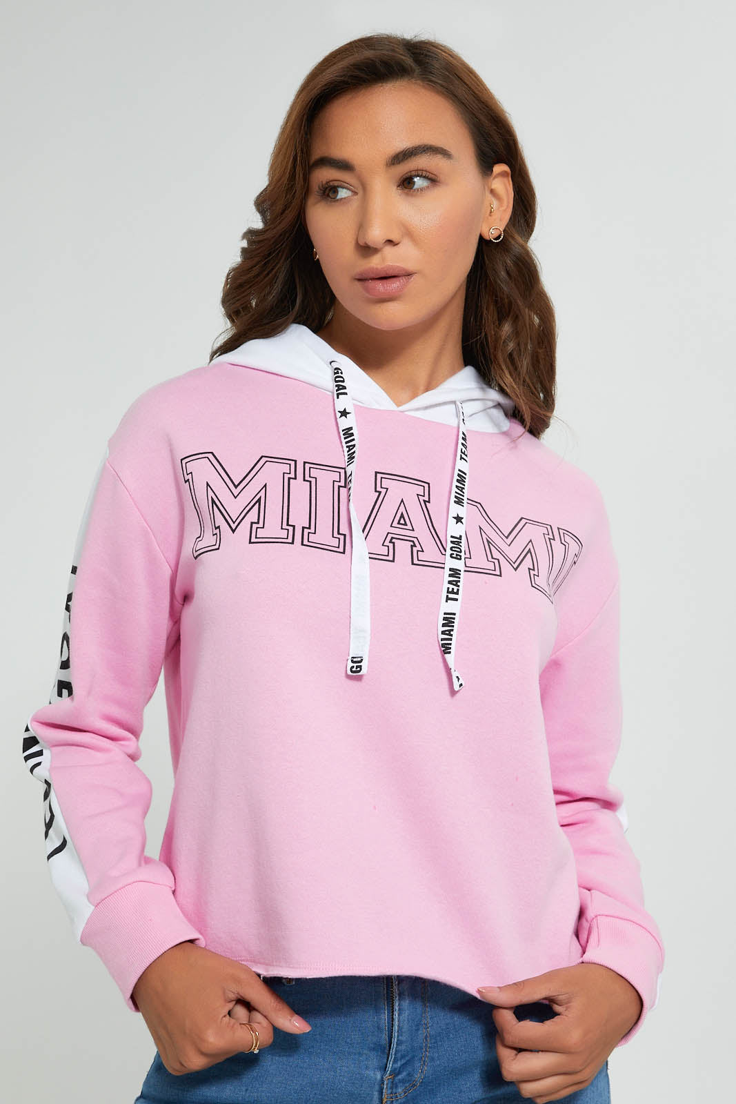 Redtag-Pink-Printed-Hooded-SweaT-Shirt-Sweatshirts-Women's-0