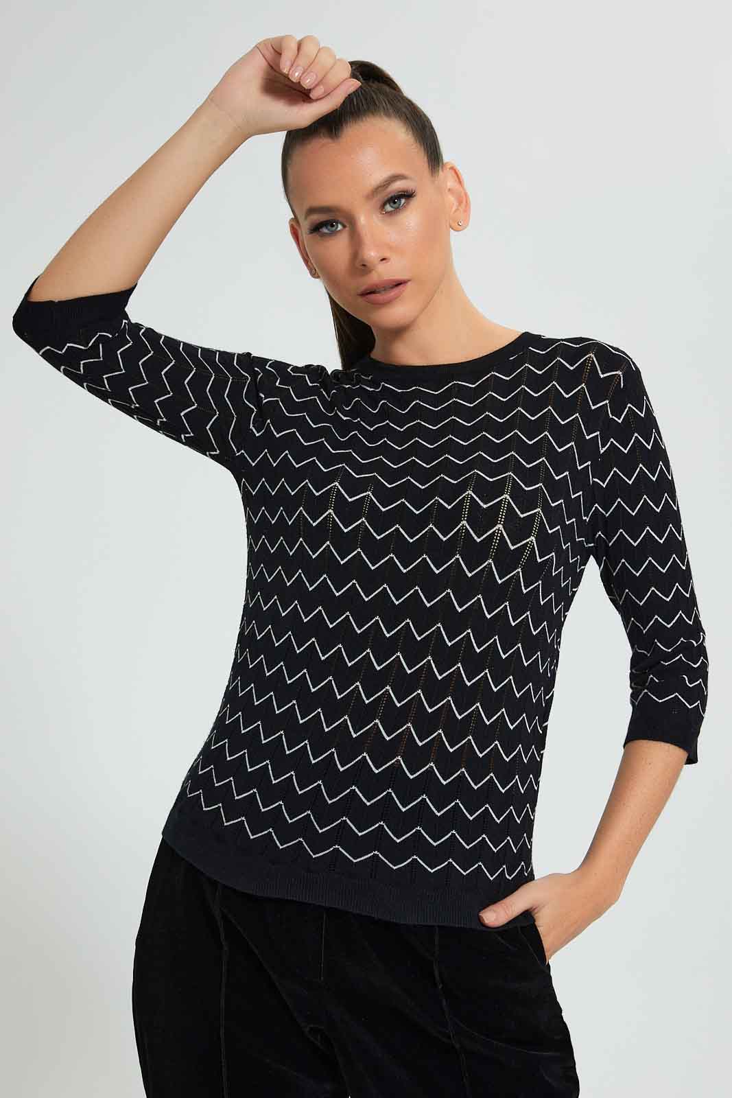 Redtag-Assorted-Jacquard-Lightweight-Sweater-Celebrity-Pullovers,-Colour:Assorted,-Filter:Women's-Clothing,-New-In,-New-In-LDC,-Non-Sale,-S22A,-Section:Women,-TBL-Women's-
