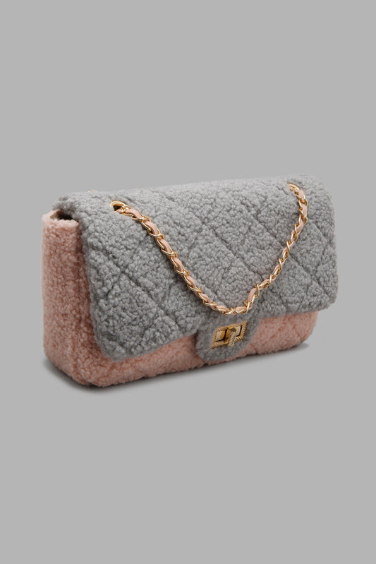 Redtag-Multicolor-Fur-Embellished-Cross-Body-Bag-Colour:Assorted,-Filter:Women's-Accessories,-New-In,-New-In-Women-ACC,-Non-Sale,-W21B,-Women-Handbags-Women-0