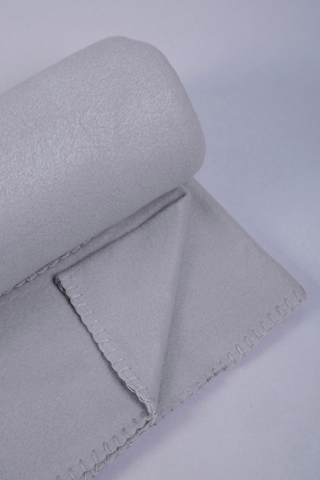 Grey Fleece Blanket (Single Size)
