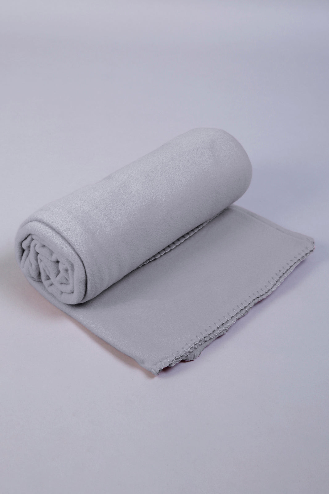 Grey Fleece Blanket (Single Size)