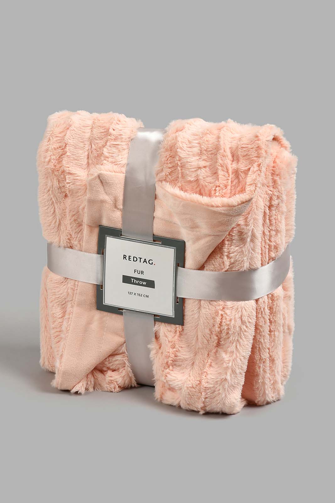 Redtag-Pink-Faux-Fur-Cushion-Throws-Home-Bedroom-
