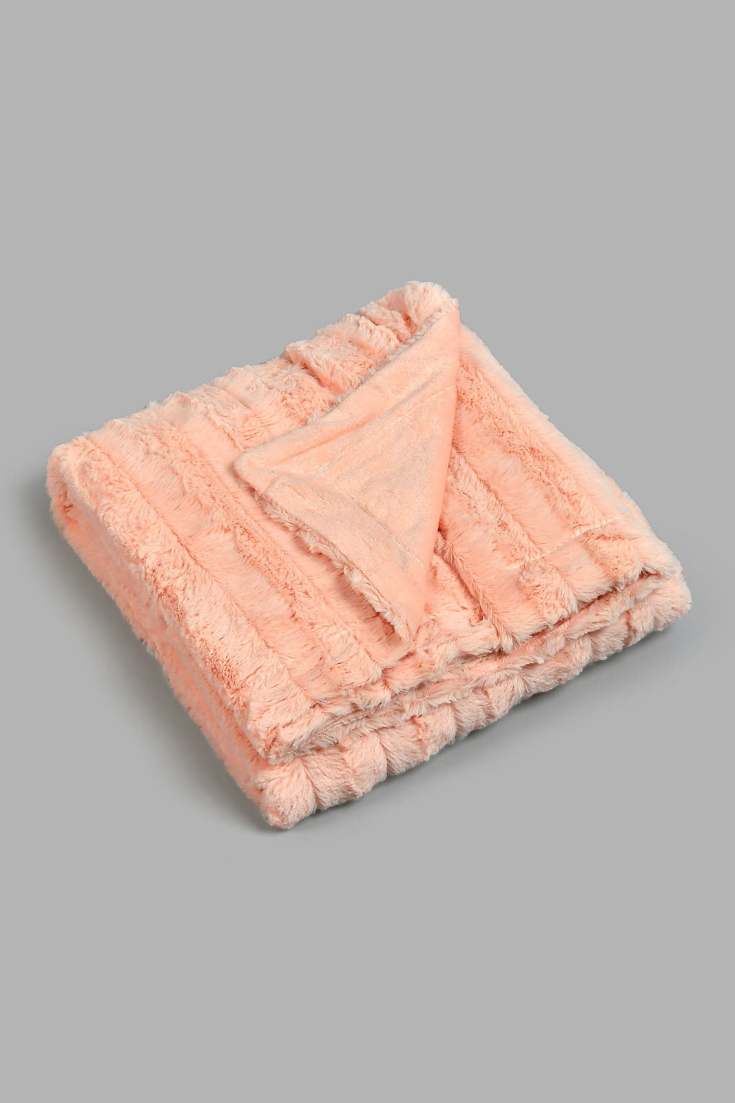 Redtag-Pink-Faux-Fur-Cushion-Throws-Home-Bedroom-